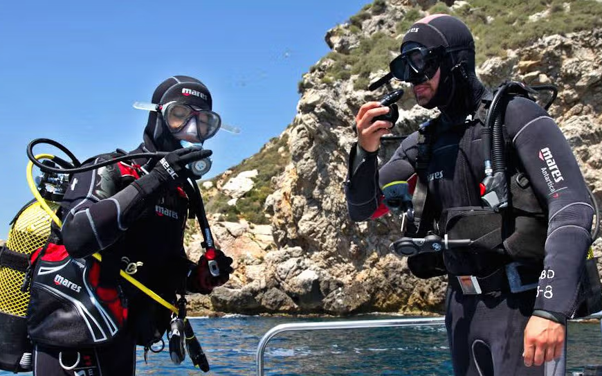 Actividades de Submarinismo en la costa brava