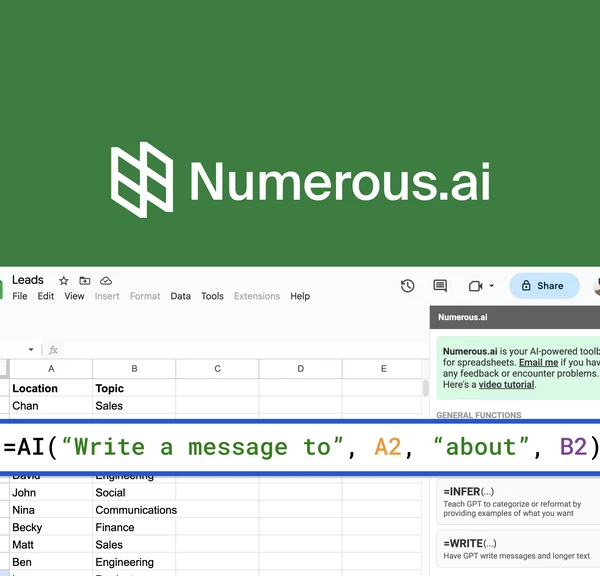 Numerous AI