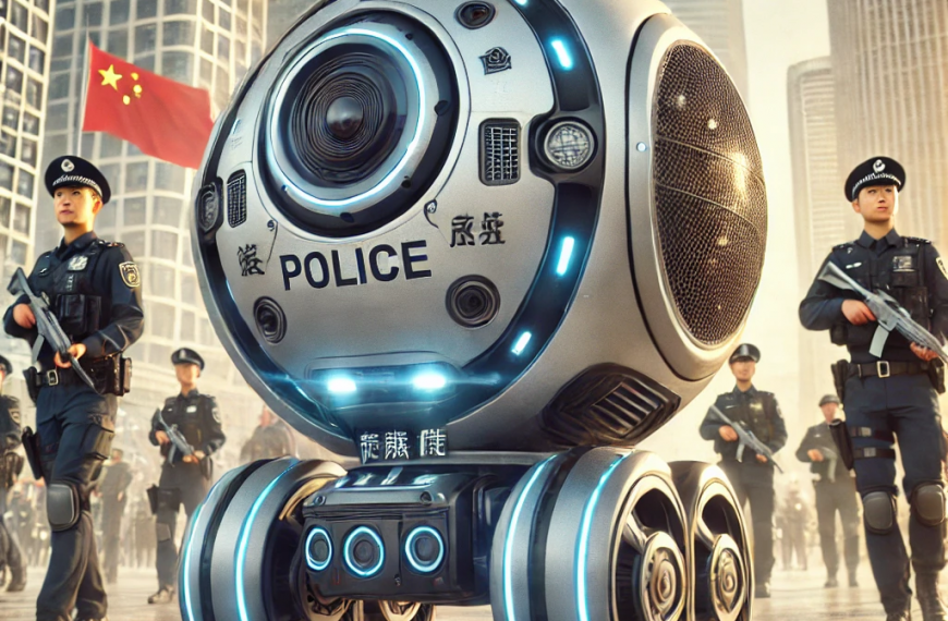 Policia robot China