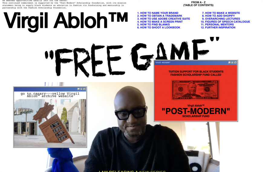 Virgil Abloh Free - Game