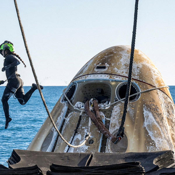 Regreso de Astronautas de la NASA con SpaceX