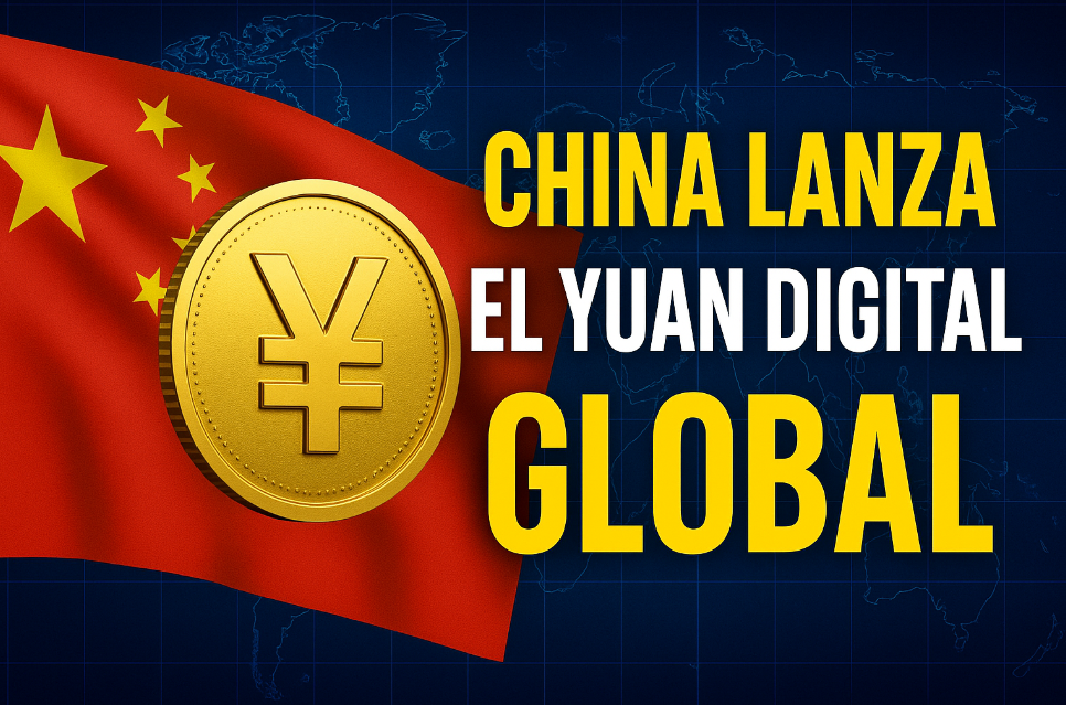 China lanza el yuan digital global