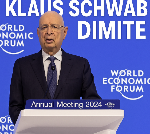 Klaus Schwab deja el cargo del FEM 2025