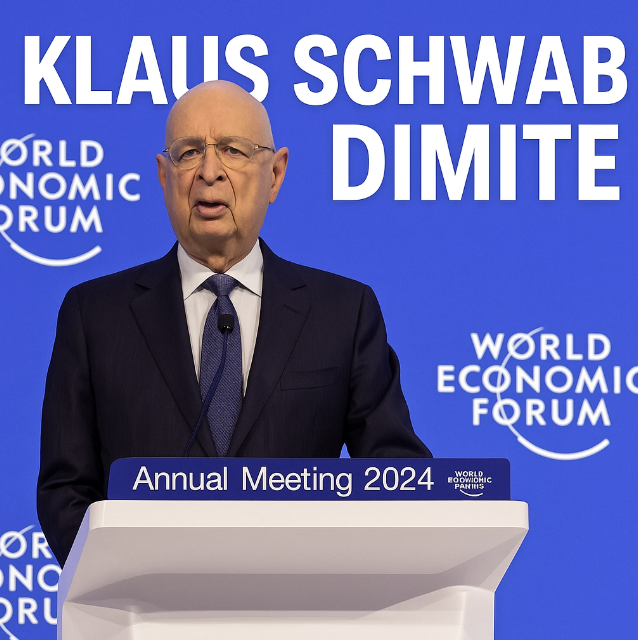 Klaus Schwab deja el cargo del FEM 2025