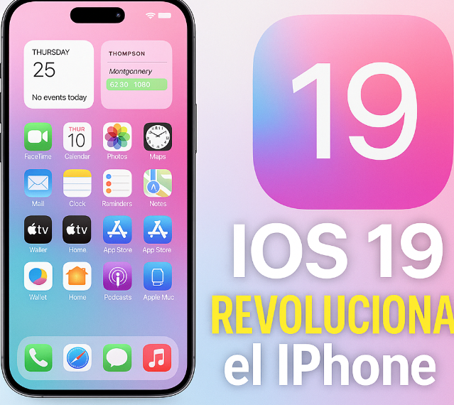 iOS 19 revoluciona el iPhone con IA y nuevo diseño