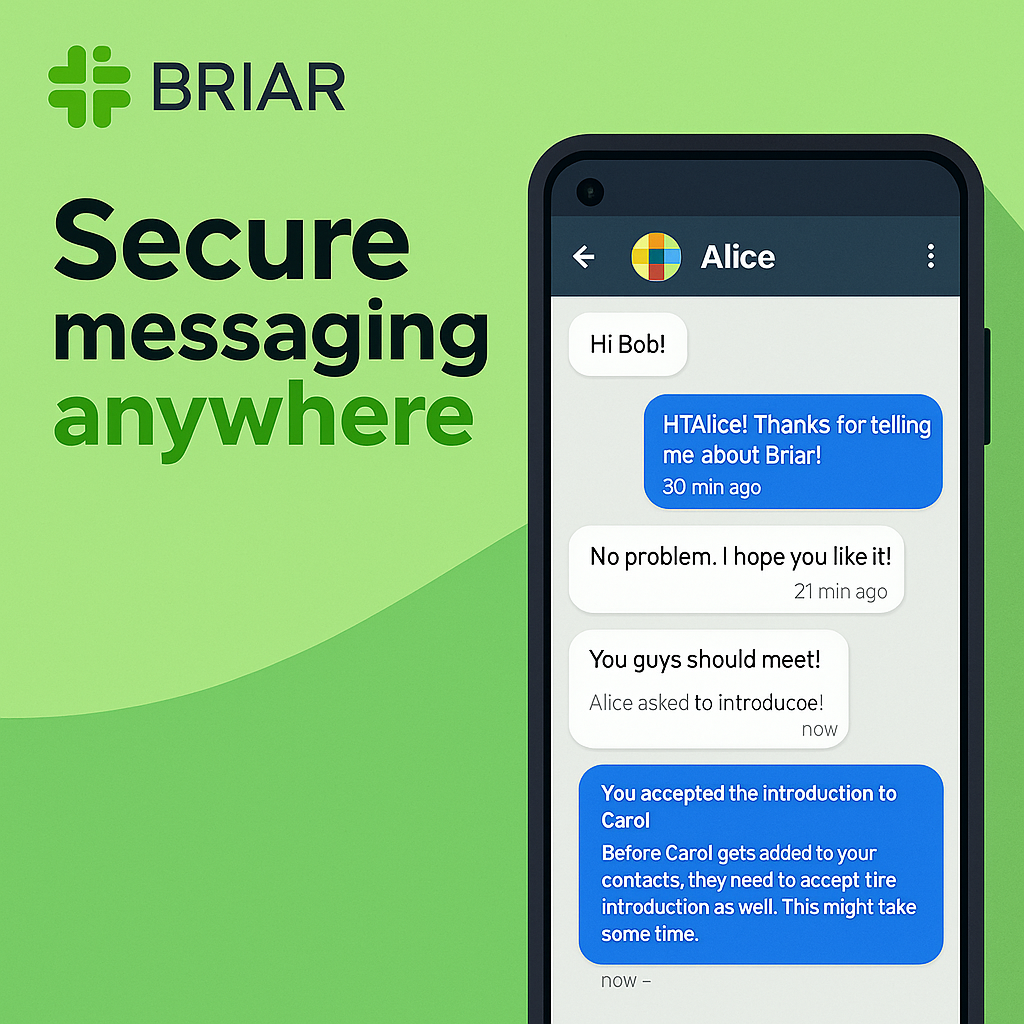BRIAR, el rival seguro de Telegram y WhatsApp en 2025