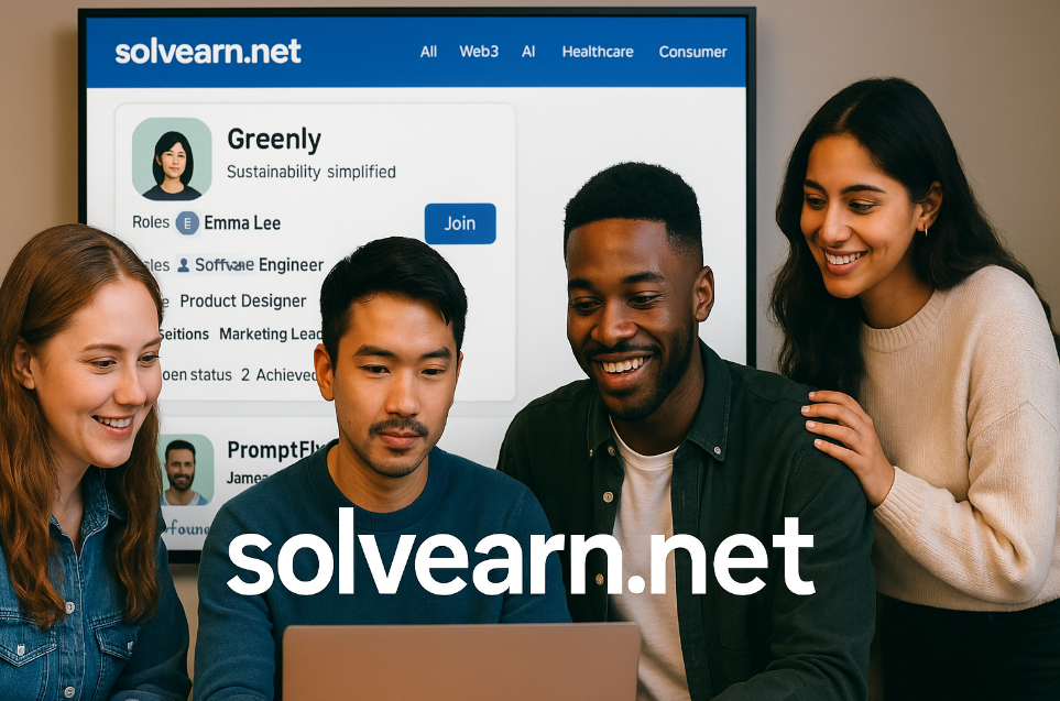 Solvearn.net: une tu startup con gente afín y crece juntos