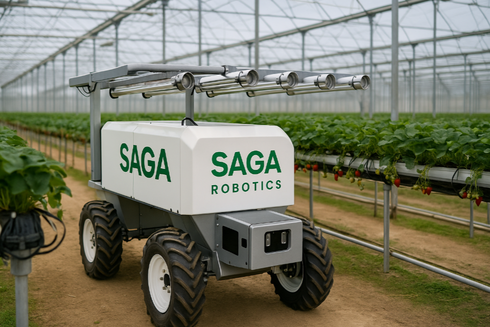 Saga Robotics y sus robots Thorvald: la granja del futuro