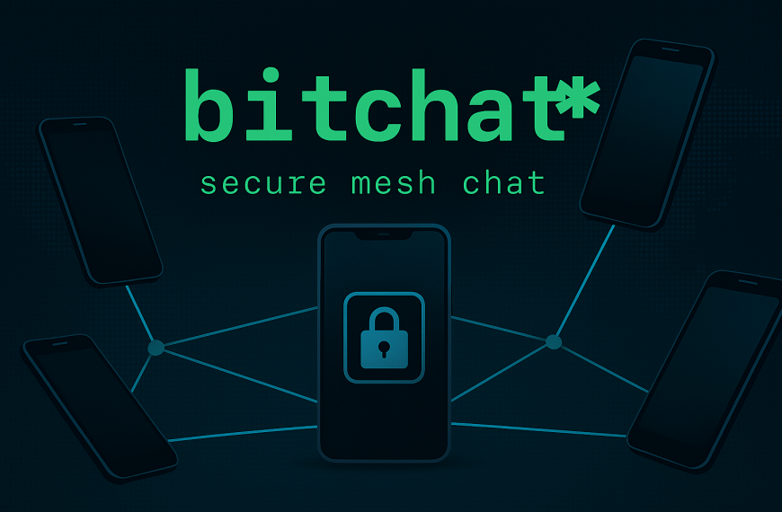 BitChat: mensajería encriptada sin Wi-Fi