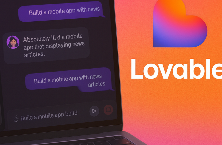 Lovable.dev programa sin saber escribir código