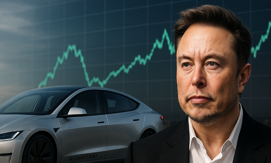 El robotaxi de Tesla sacude el mercado con $100B de valor