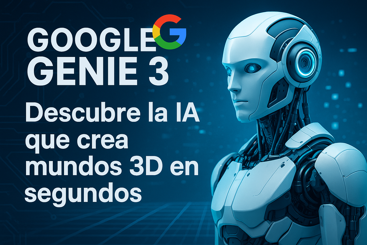 Google Genie 3: Descubre la IA que crea mundos 3D en segundos
