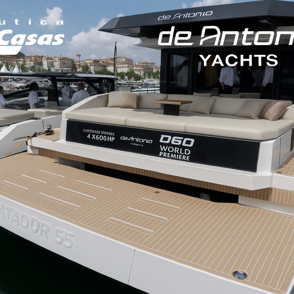 De Antonio D60: Un Debut a lo Grande en el Cannes Yachting Festival 2025