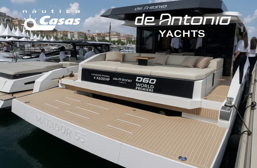 De Antonio D60: Un Debut a lo Grande en el Cannes Yachting Festival 2025