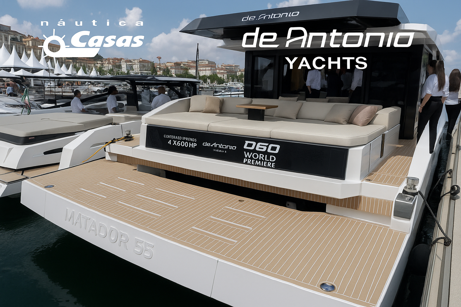 De Antonio D60: Un Debut a lo Grande en el Cannes Yachting Festival 2025