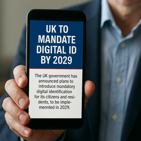 Reino Unido impondrá identidad digital obligatoria en 2029
