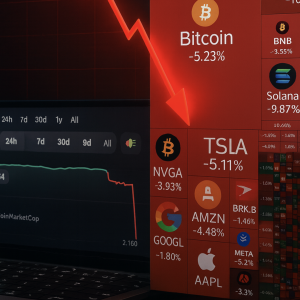 El mayor crash cripto y bursátil de la década