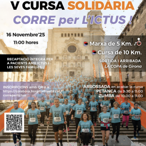 Carrera Solidaria Girona 2025: corre por una causa que salva vidas