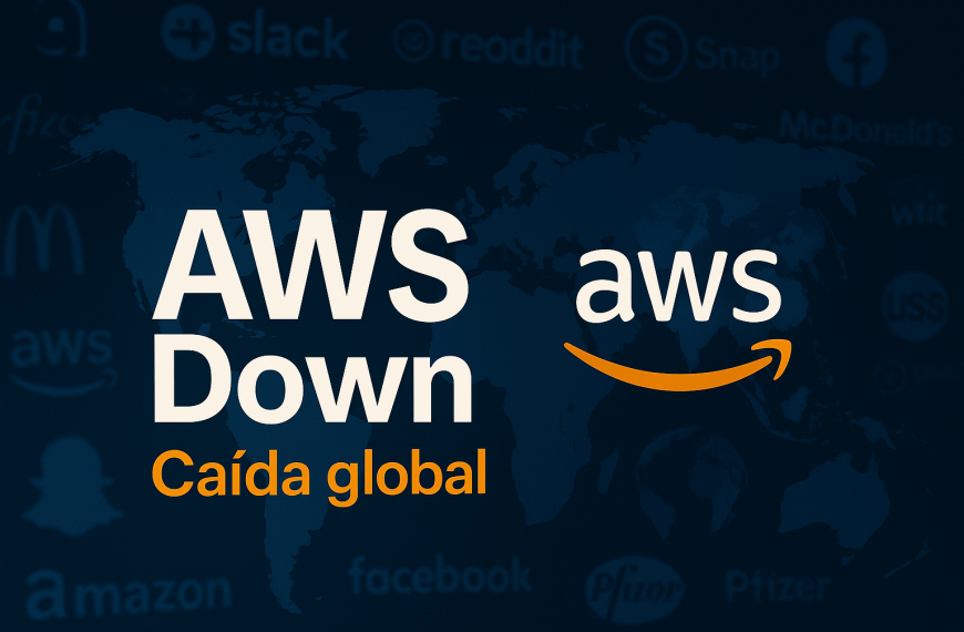 Caída global de AWS: ¿Qué pasó con Amazon Web Services?