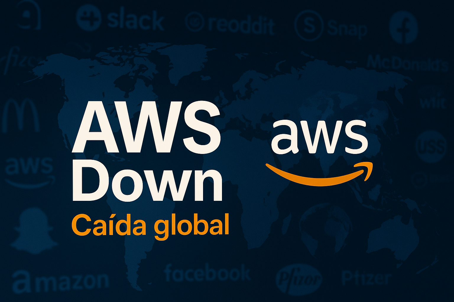 Caída global de AWS: ¿Qué pasó con Amazon Web Services?