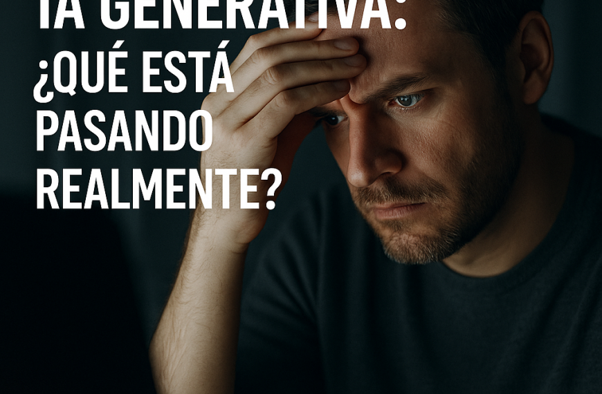 Riesgos de la IA Generativa: ¿Qué está pasando realmente?
