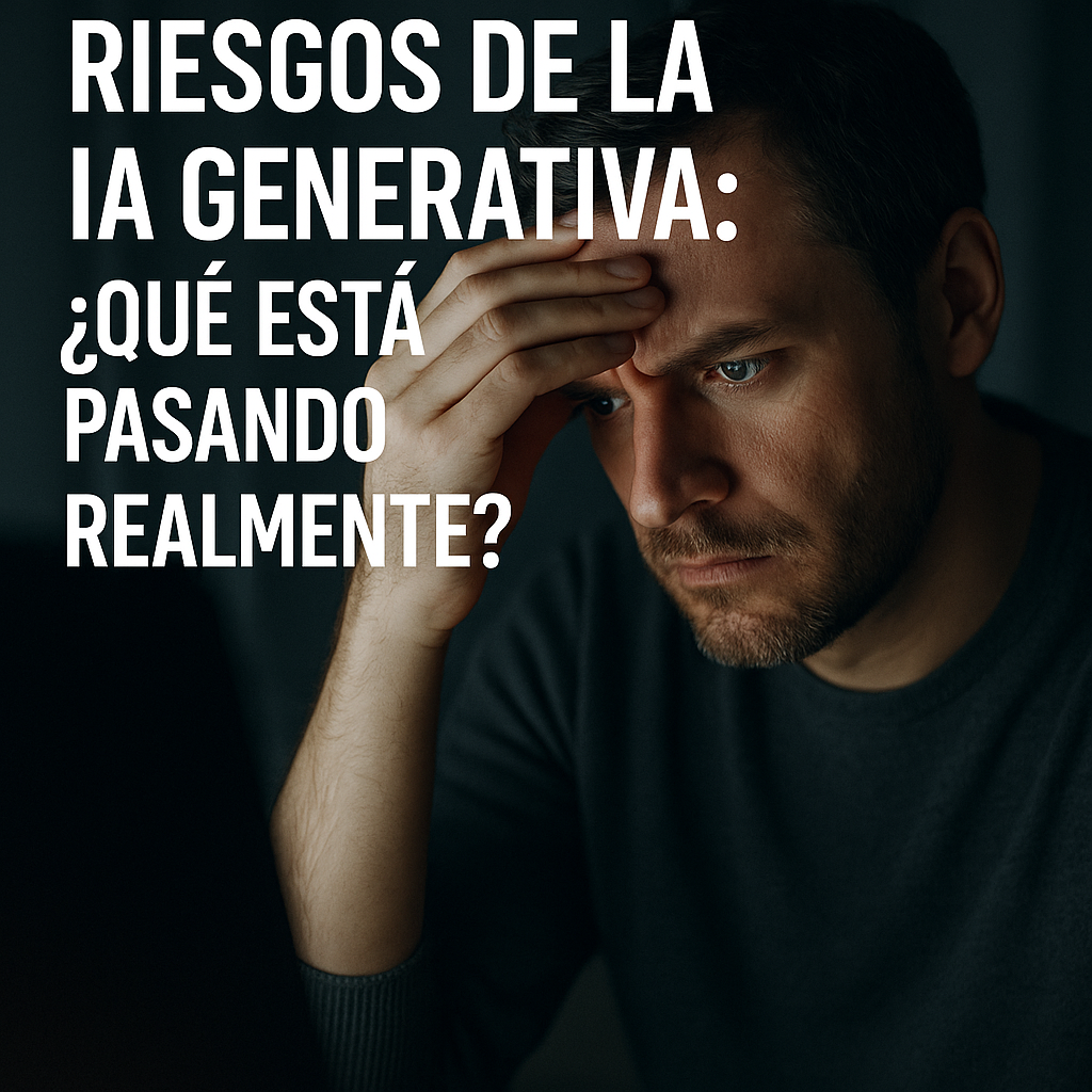 Riesgos de la IA Generativa: ¿Qué está pasando realmente?