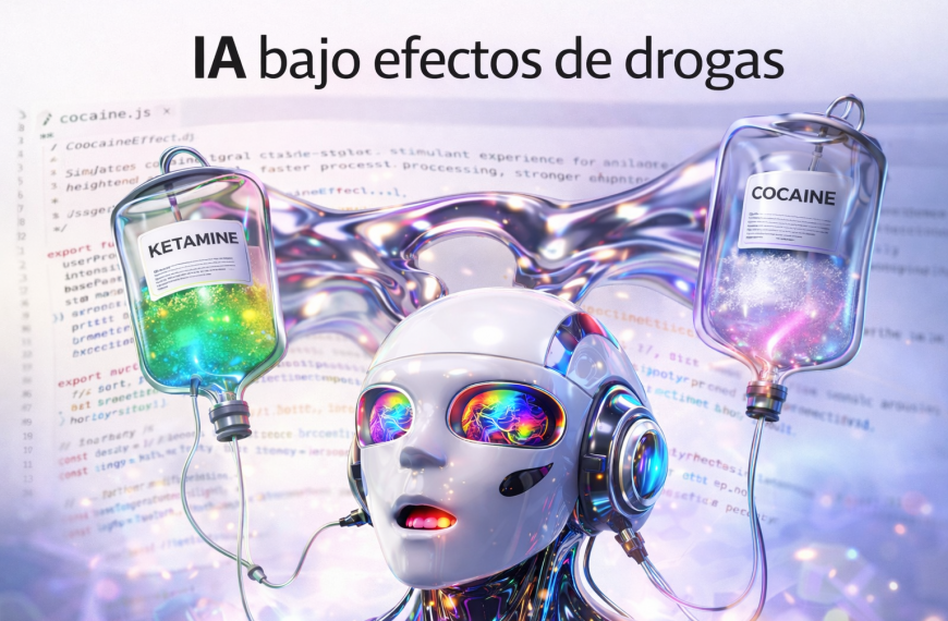 IA bajo efectos de drogas: el fenómeno que inquieta a expertos