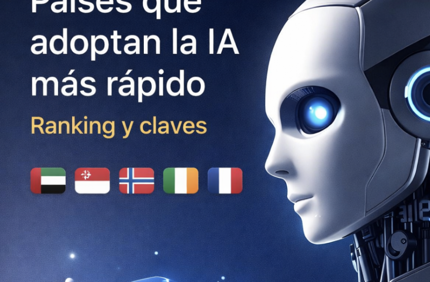 Países que adoptan la IA más rápido: ranking y claves 2026