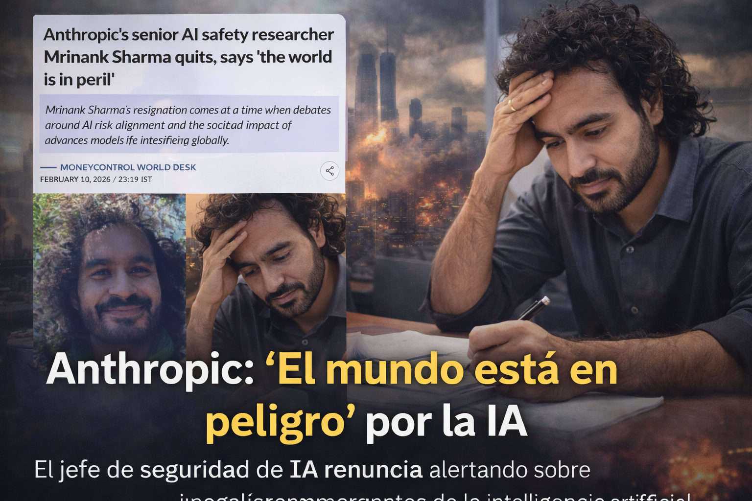 Anthropic: “El mundo está en peligro” por la IA