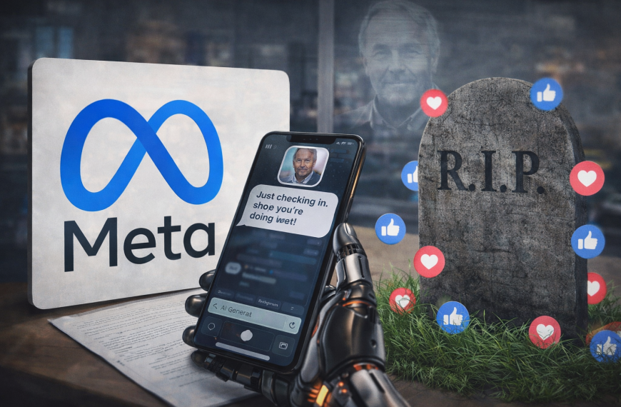 Meta patenta IA para seguir publicando tras morir