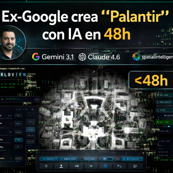 Ex-Google crea “Palantir” en 48h con IA
