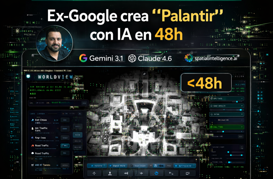 Ex-Google crea “Palantir” en 48h con IA