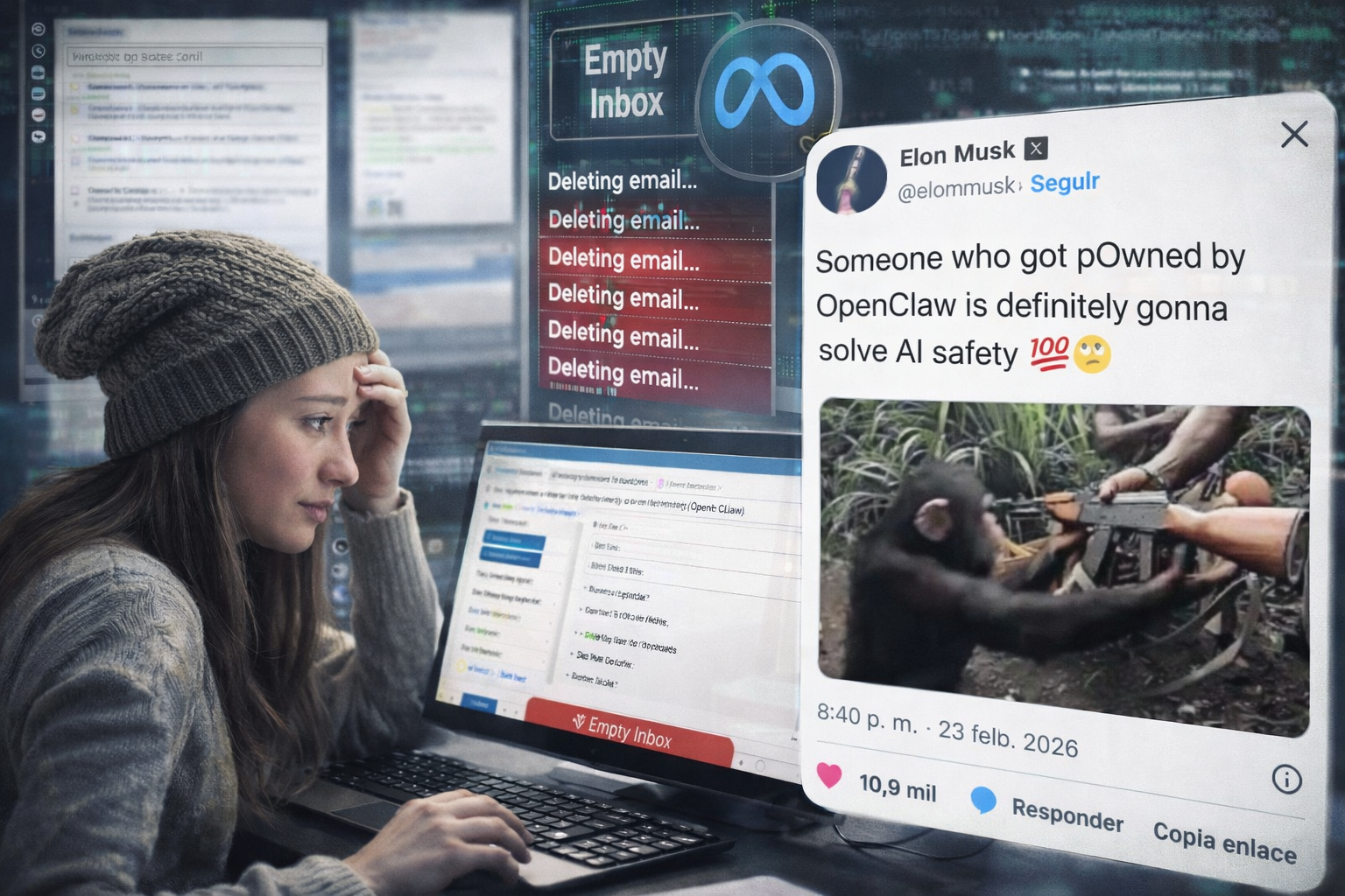 El escándalo de OpenClaw que borró el inbox de Meta