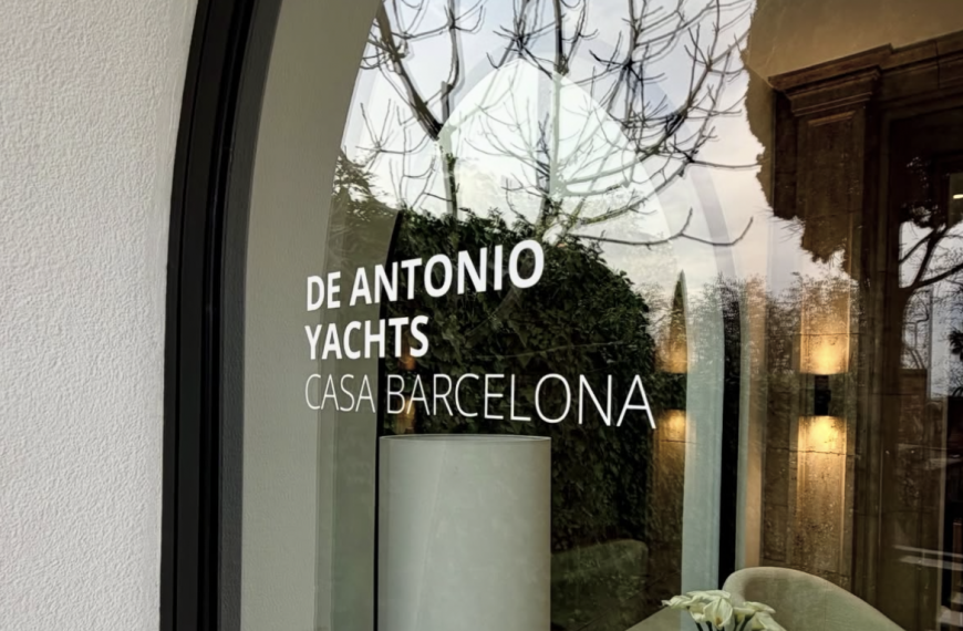 Nuevo espacio náutico en Barcelona refuerza la proyección de De Antonio Yachts en la Costa Brava