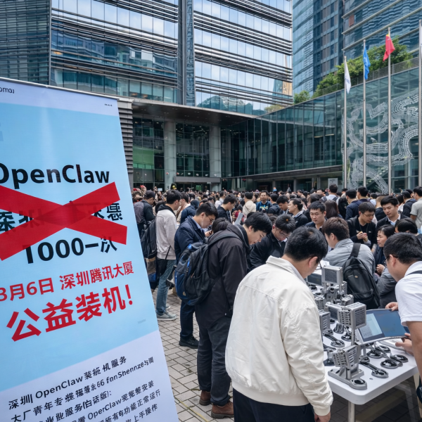 Evento sin precedentes para instalar OpenClaw en China