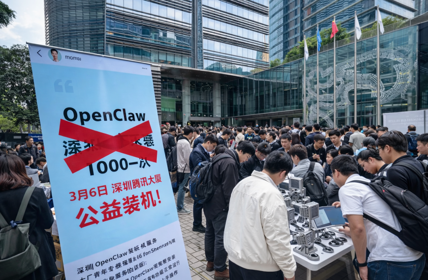 Evento sin precedentes para instalar OpenClaw en China