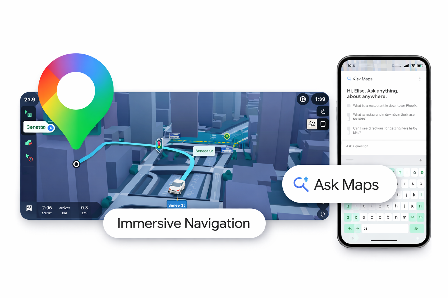 Ask Maps - New AI Google Maps feature