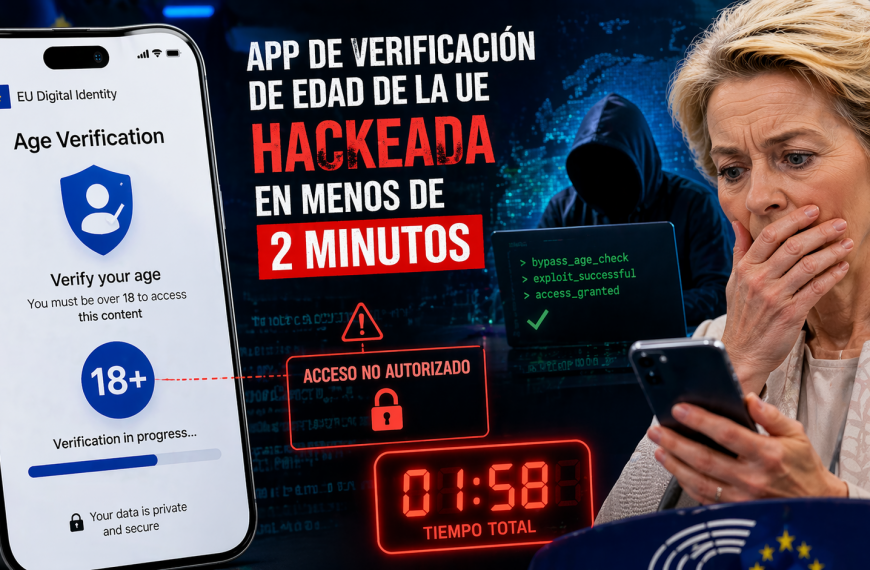 La nueva app de verificación de edad de la UE: qué es y cómo fue hackeada en menos de 2 minutos