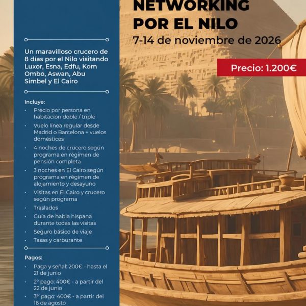 Crucero de Networking por el Nilo 2026