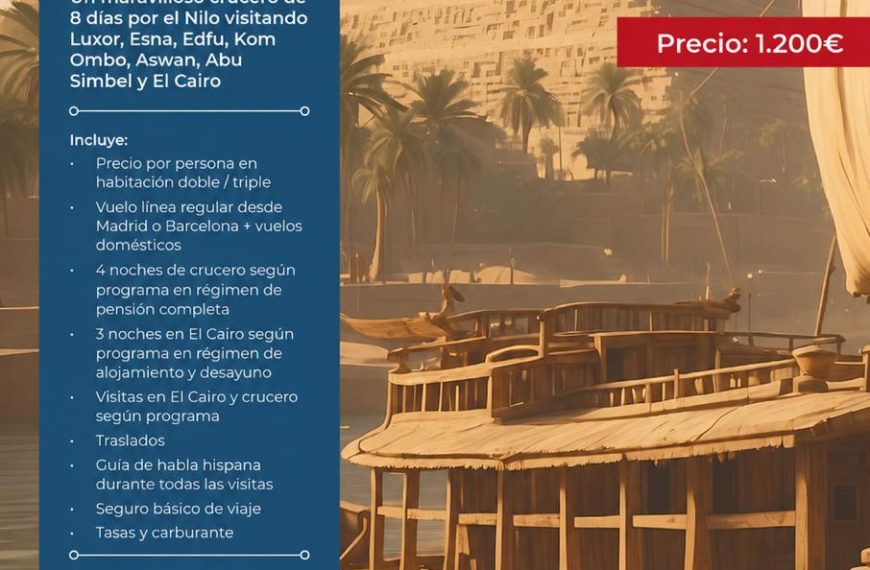 Crucero de Networking por el Nilo 2026