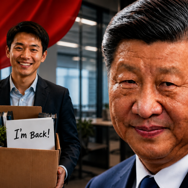 China made it illegal for companies to replace humans with AI systems.