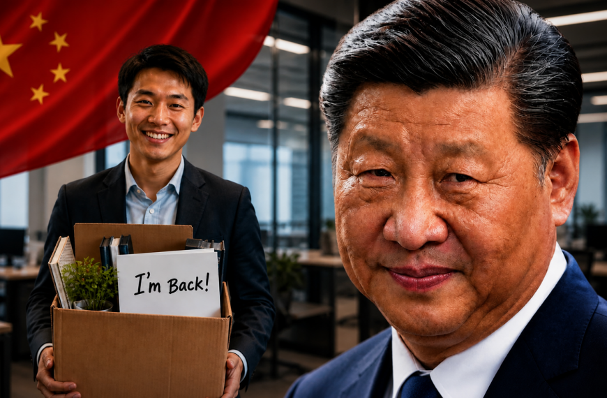 China made it illegal for companies to replace humans with AI systems.