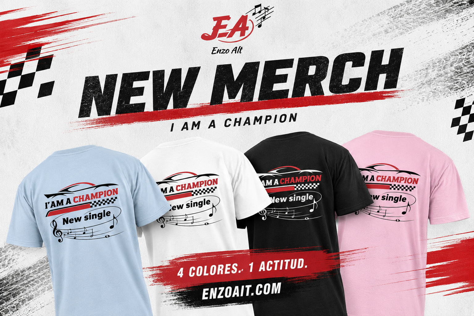 Nuevo merch de Enzo Ait