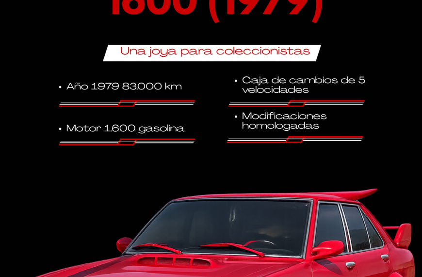 SEAT 131 1600 de 1979: el clásico español que sigue conquistando a los aficionados