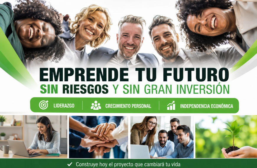 Imagen emprender en trabajo sostenible