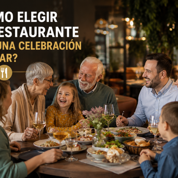 ¿Cómo elegir un restaurante para una celebración familiar? Guía práctica para acertar