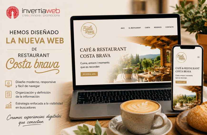 InvertiaWeb desarrolla la nueva página web del Restaurant La Masia del Golf Costa Brava