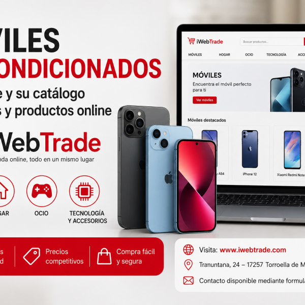 Móviles Reacondicionados: iWebTrade y su catálogo de móviles y productos online