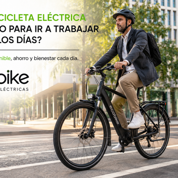 ¿Qué bicicleta eléctrica necesito para ir a trabajar todos los días?
