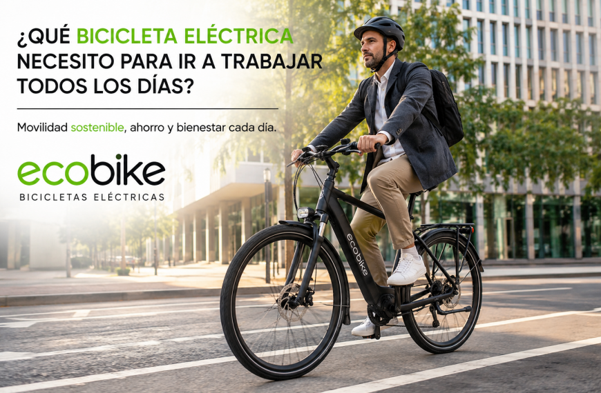 ¿Qué bicicleta eléctrica necesito para ir a trabajar todos los días?